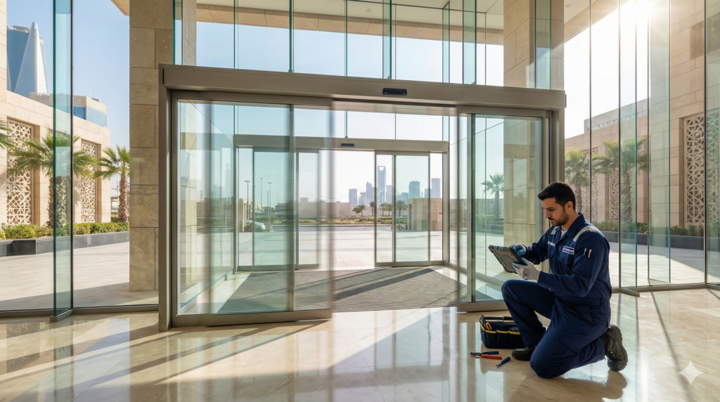automatic door maintainance